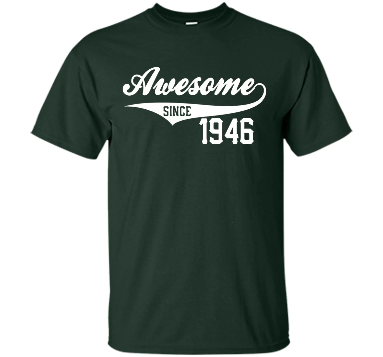 70th Birthday Gift Awesome 1946 Funny 70 year old T-Shirt