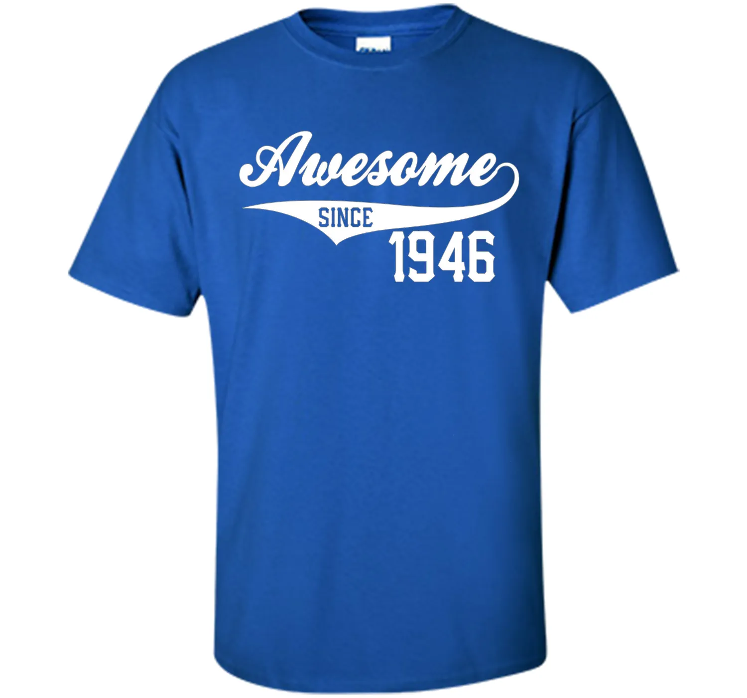 70th Birthday Gift Awesome 1946 Funny 70 year old T-Shirt