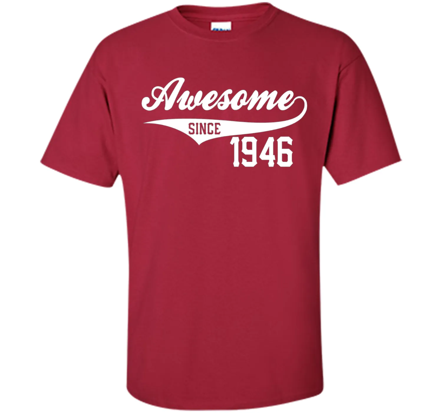 70th Birthday Gift Awesome 1946 Funny 70 year old T-Shirt