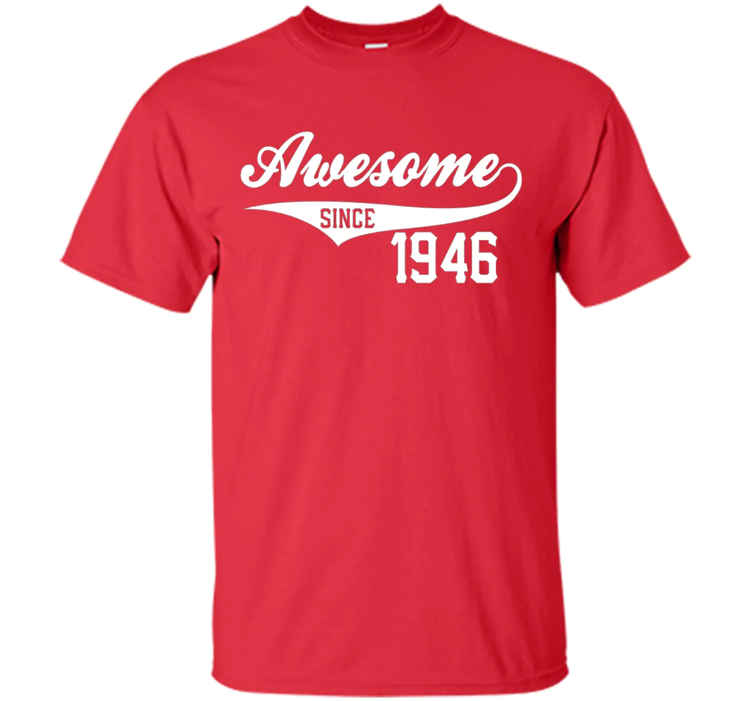 70th Birthday Gift Awesome 1946 Funny 70 year old T-Shirt