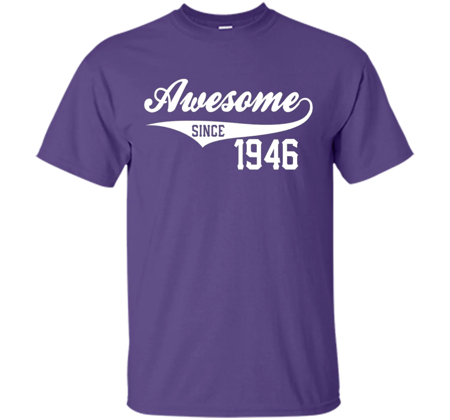 70th Birthday Gift Awesome 1946 Funny 70 year old T-Shirt