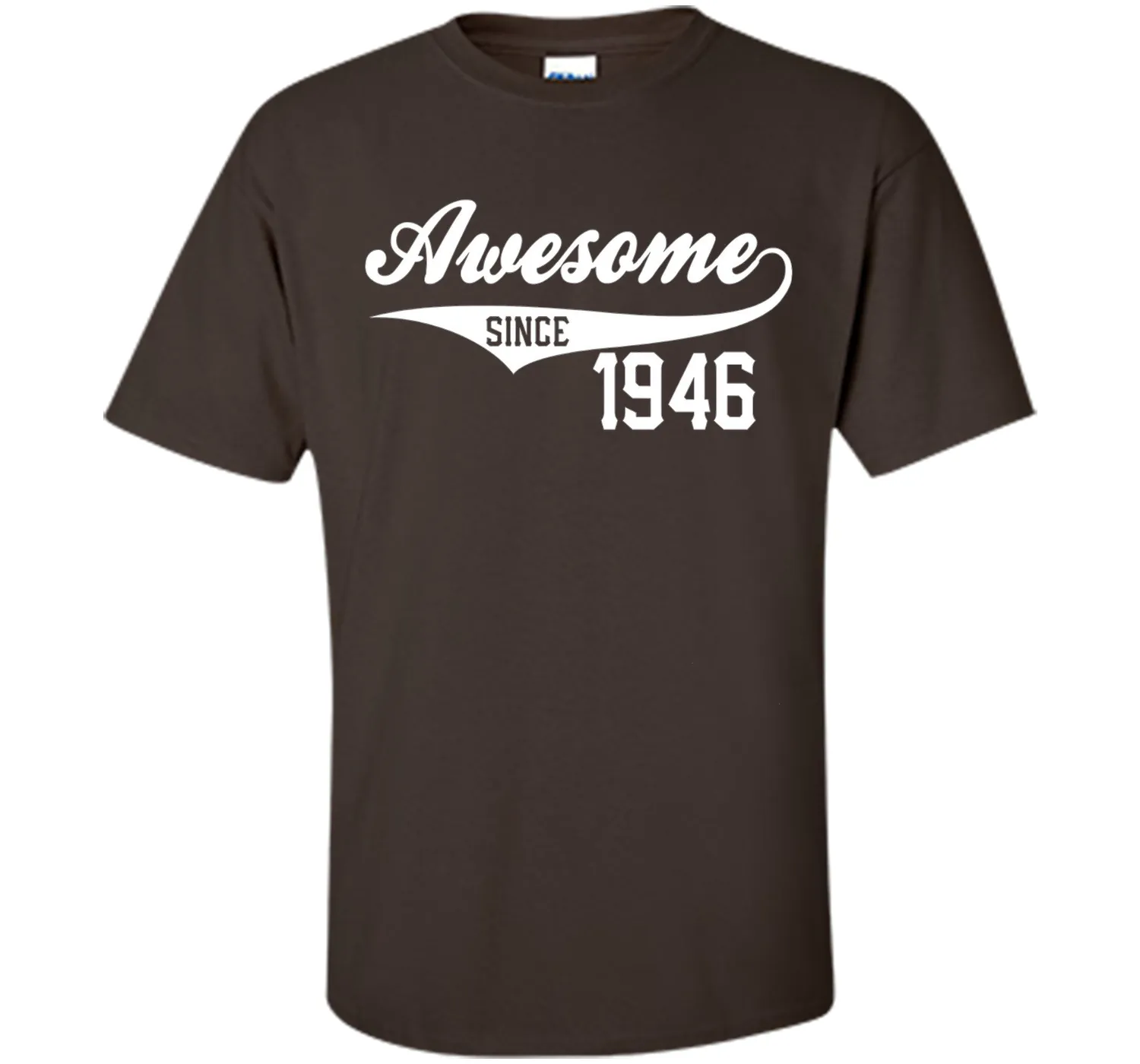 70th Birthday Gift Awesome 1946 Funny 70 year old T-Shirt