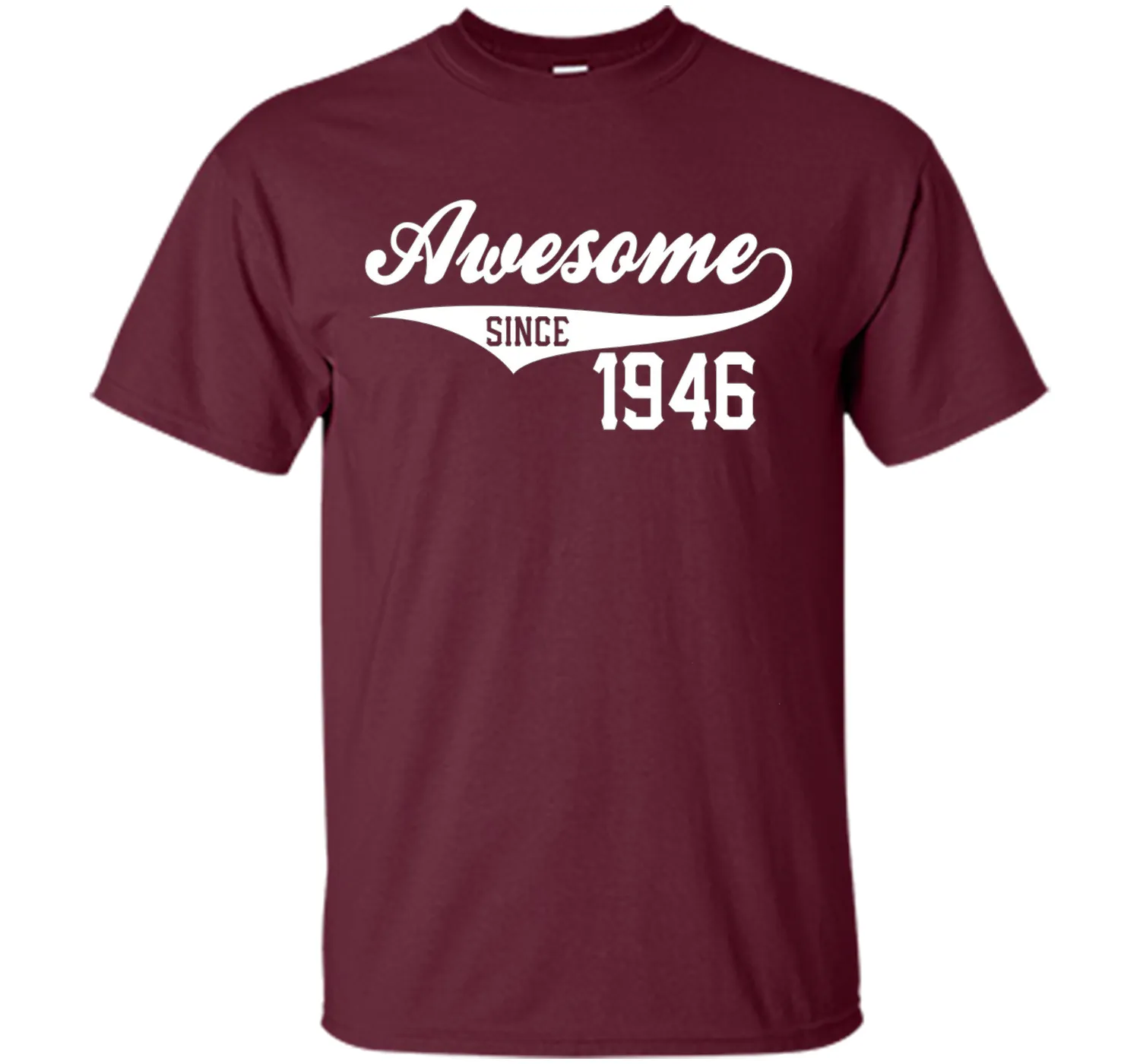 70th Birthday Gift Awesome 1946 Funny 70 year old T-Shirt