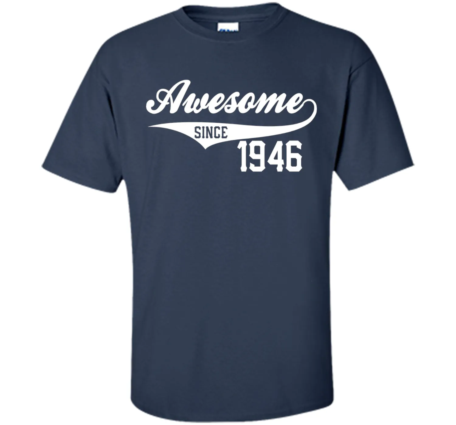 70th Birthday Gift Awesome 1946 Funny 70 year old T-Shirt