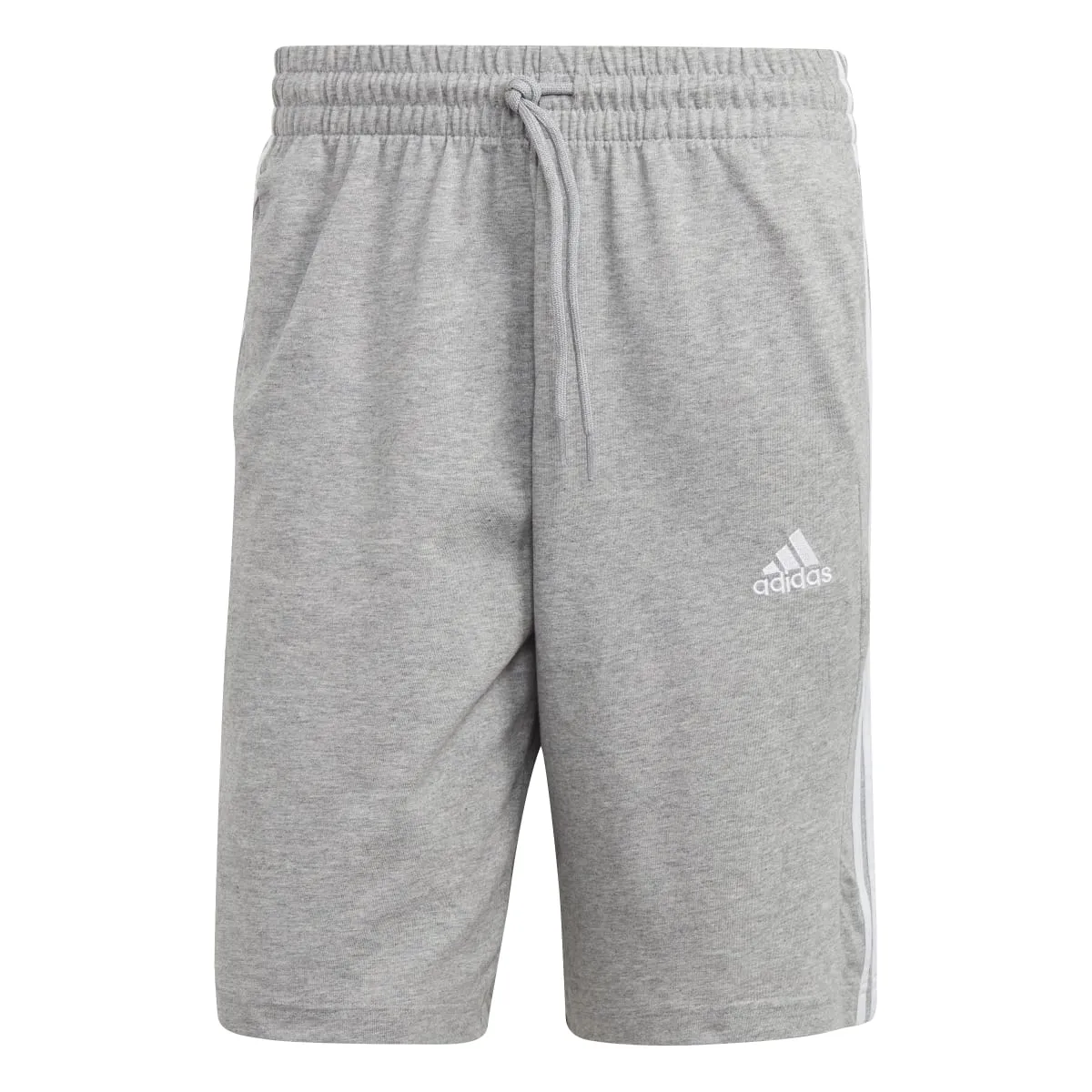 adidas Men's Essentials Single Jersey 3-Stripes Shorts (Tall)