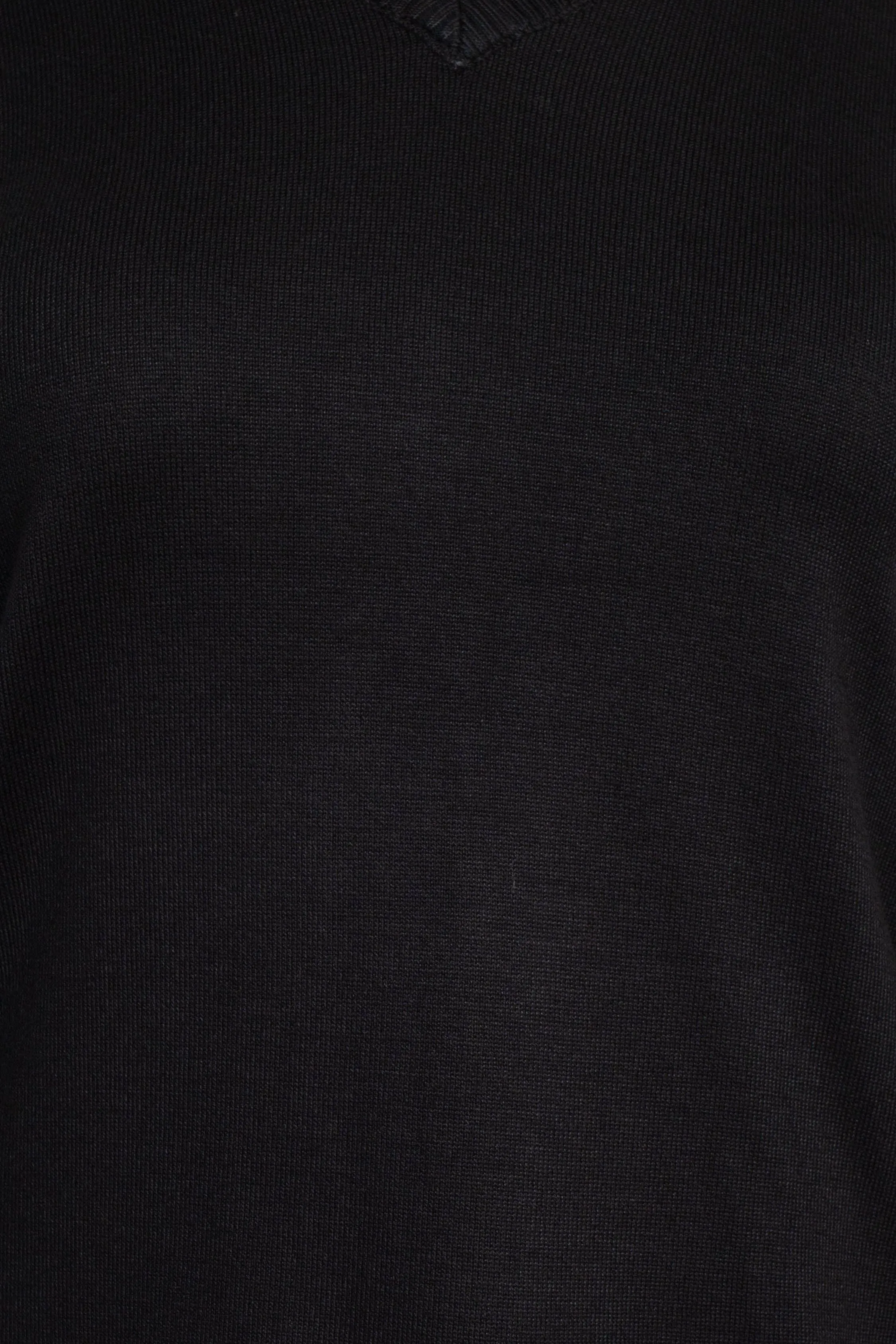 Adrianna Papell V-Neck Long Sleeve Solid Woven Sweater