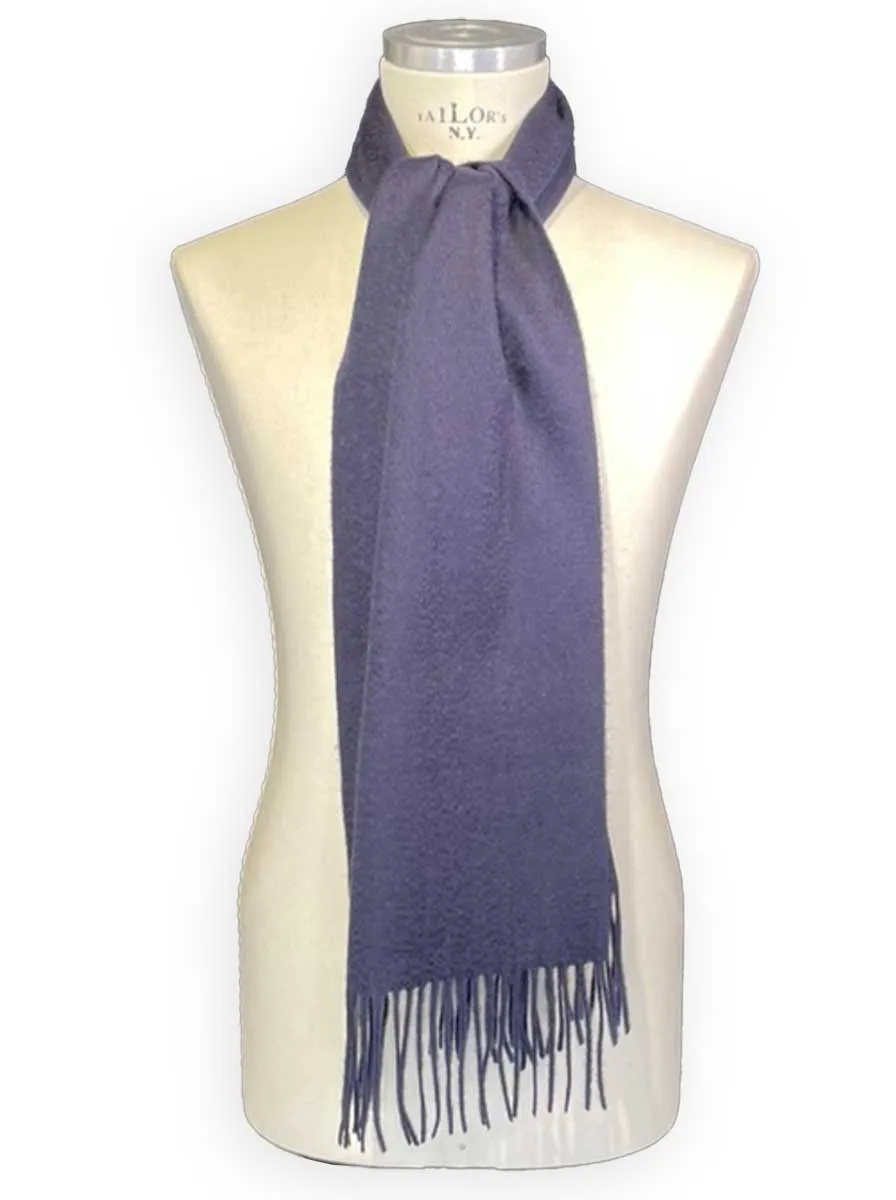 Ascott & Hemley - Navy Cashmere Scarf