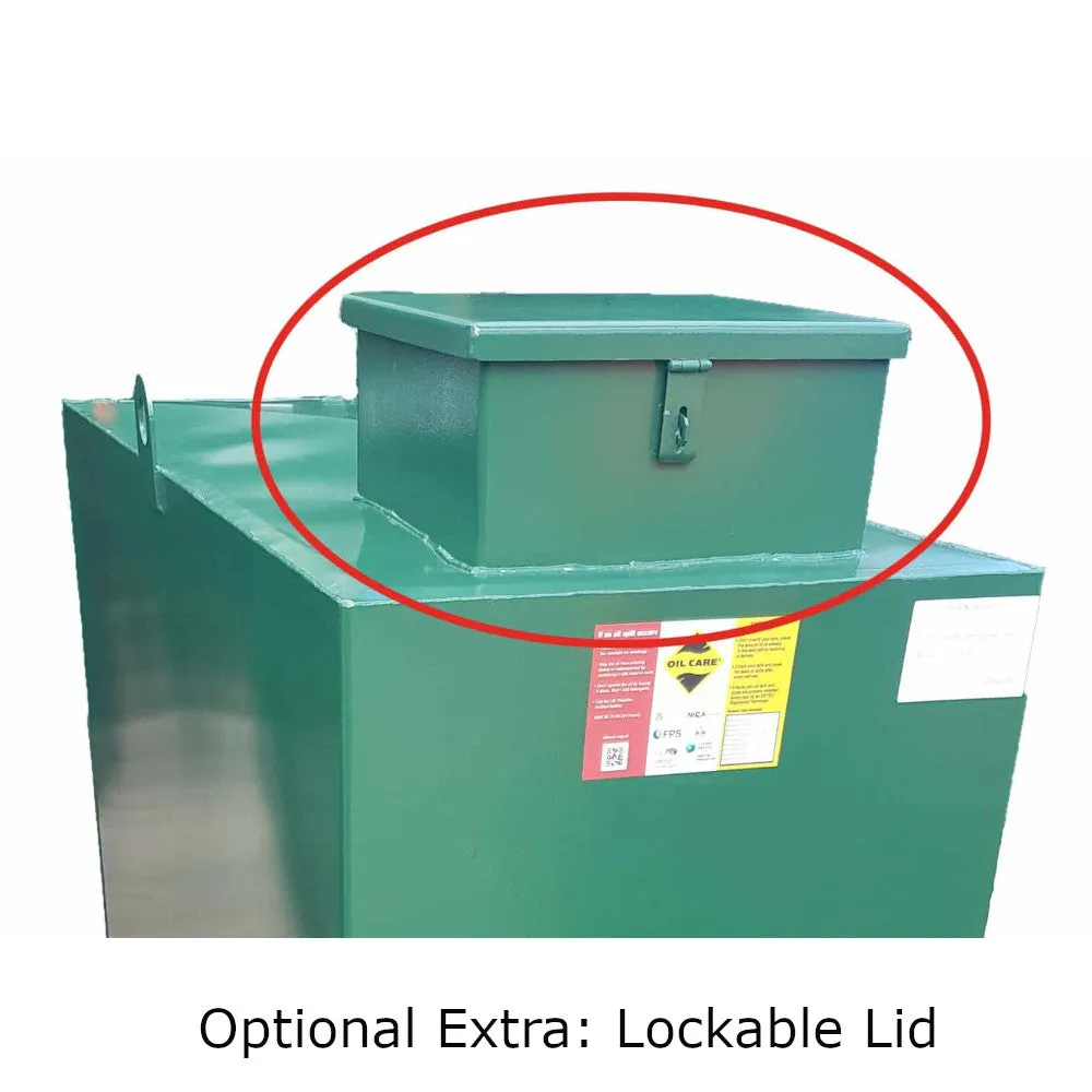 Atlantis 4500 Litre Steel Bunded Oil Tank