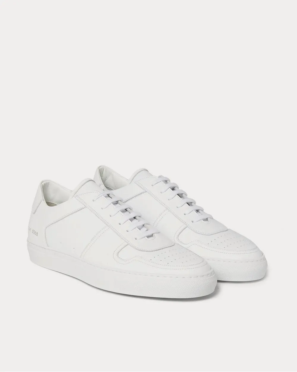 BBall Leather  White low top sneakers