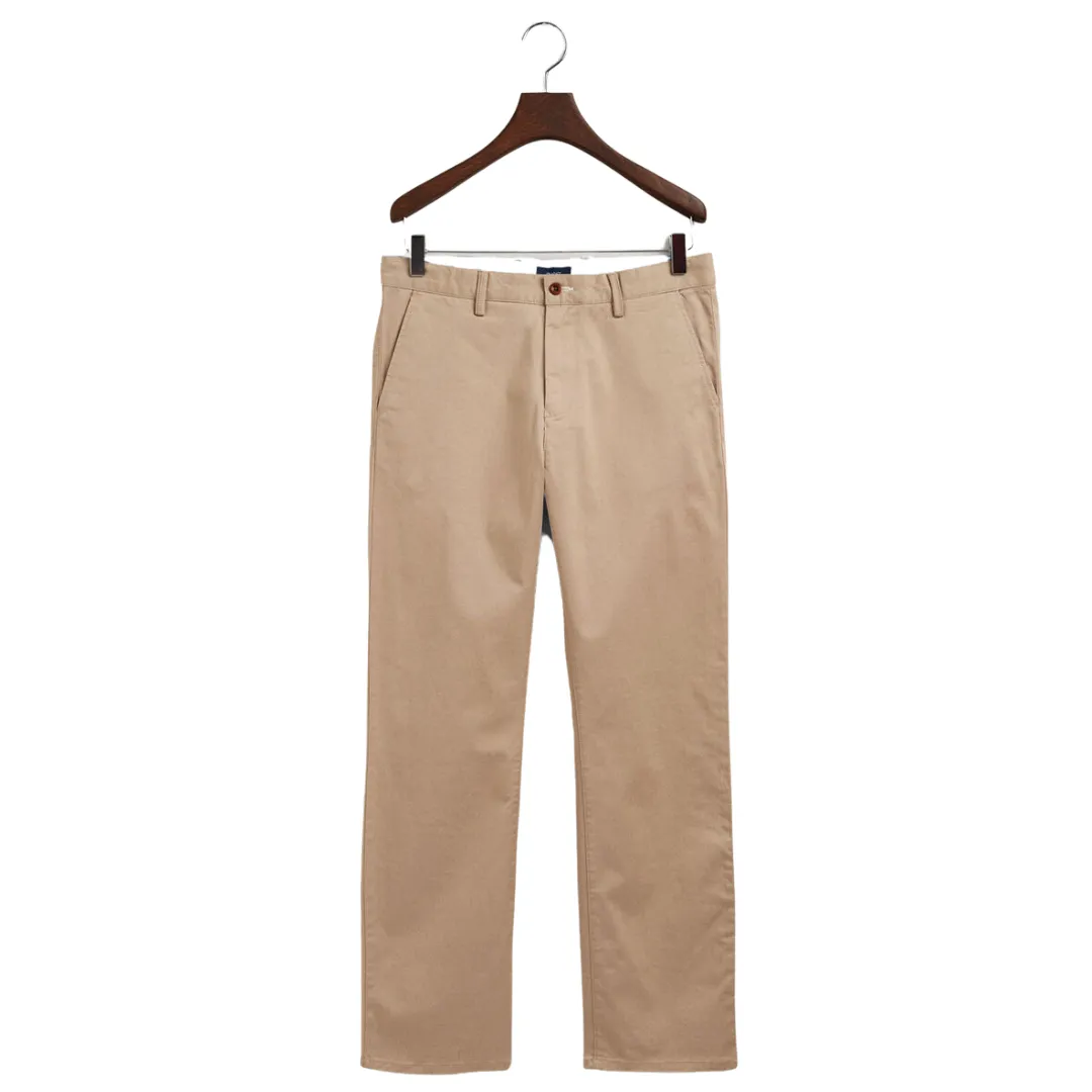 Beige Regular Fit Chinos