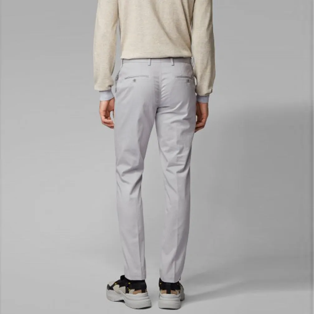 Boss Slim-fit chinos in stretch-cotton gabardine - TB0023