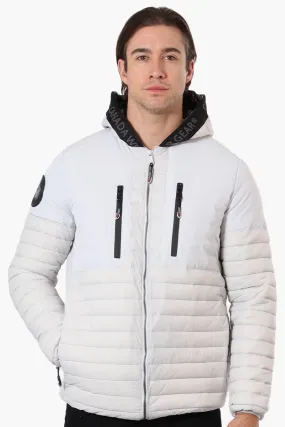 Canada Weather Gear Heat Retention Lining Bomber Jacket - White