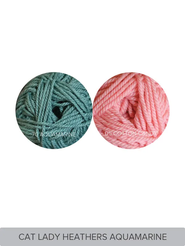 Cat Lady Crop Sweater Knitting Kit