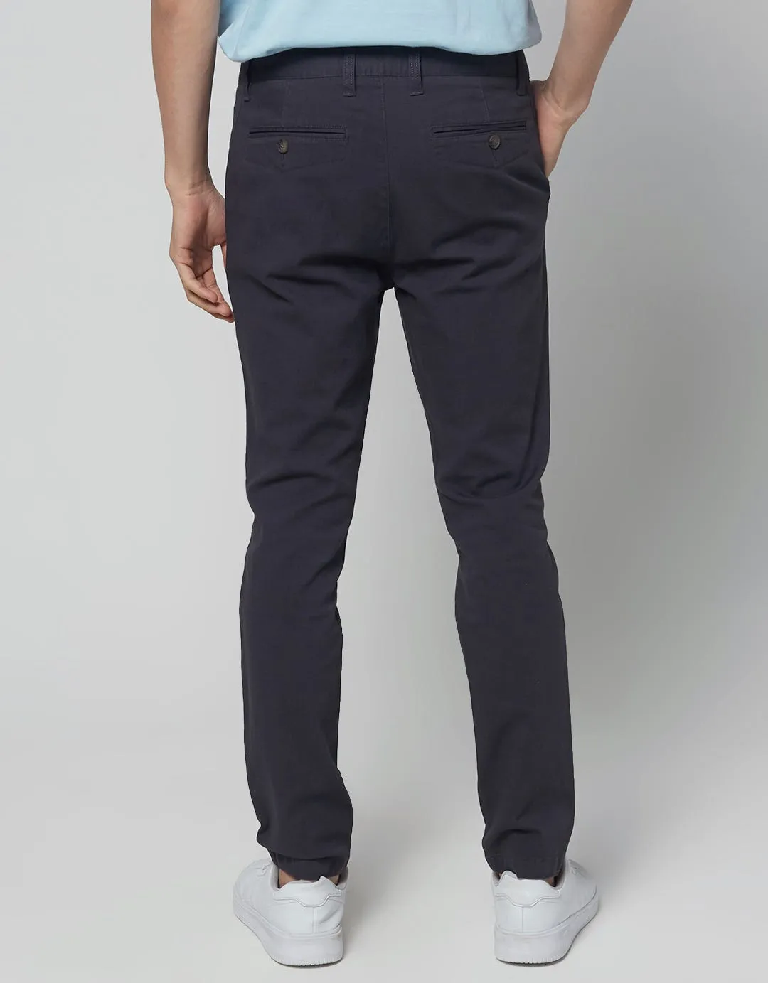 Cole Long Pants Woven Textured Slim
