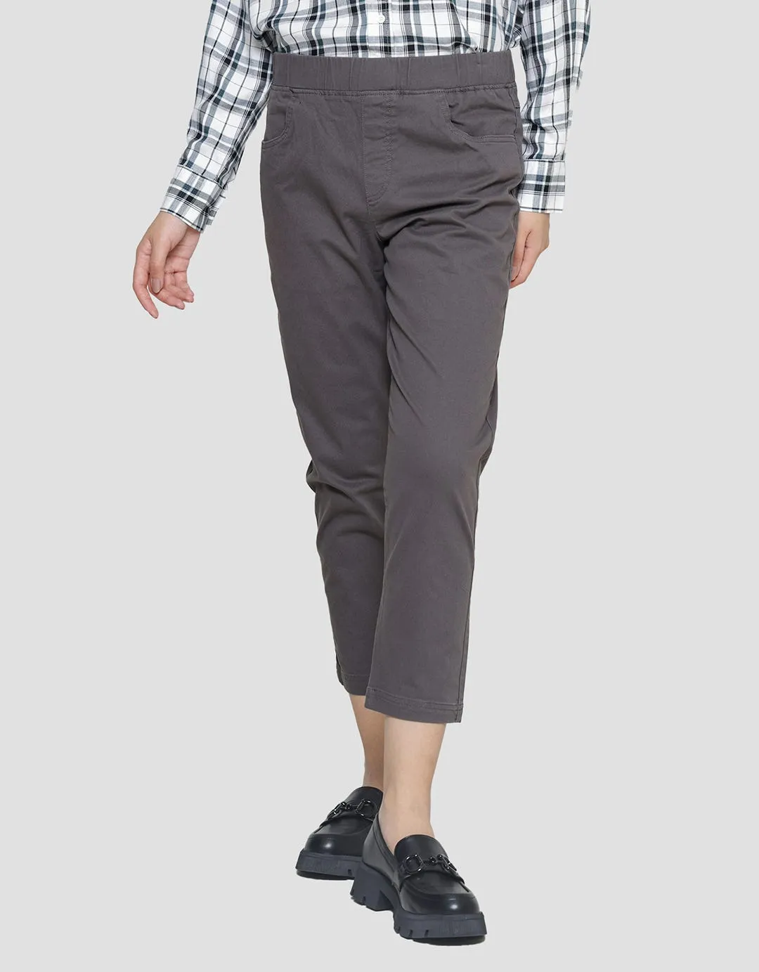 Connexion Twill Spandex Celana Panjang Wanita