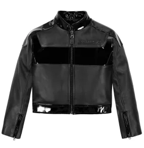 CROPPED MOTO JACKET