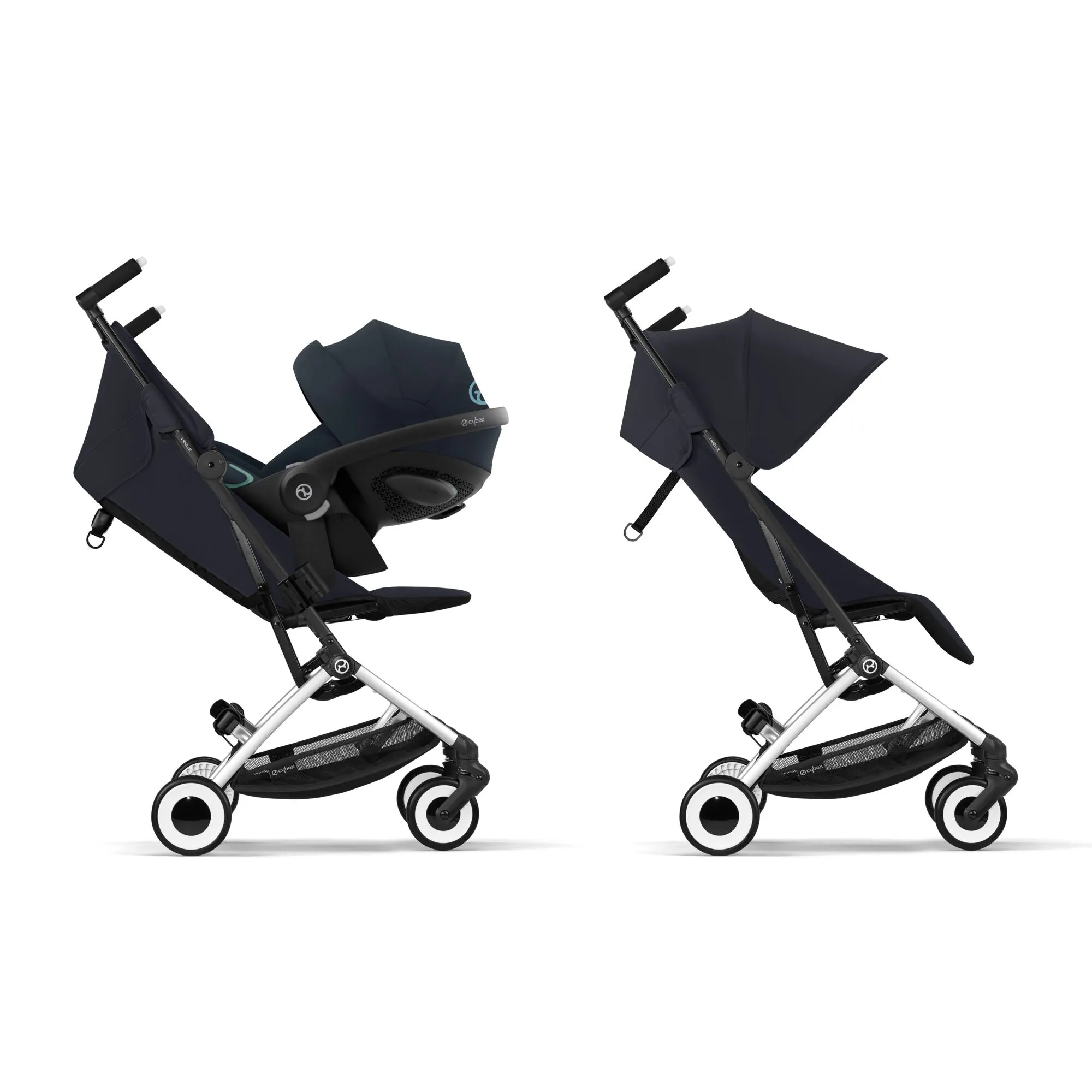 Cybex, New Libelle Ultra Compact Stroller, Dark Blue