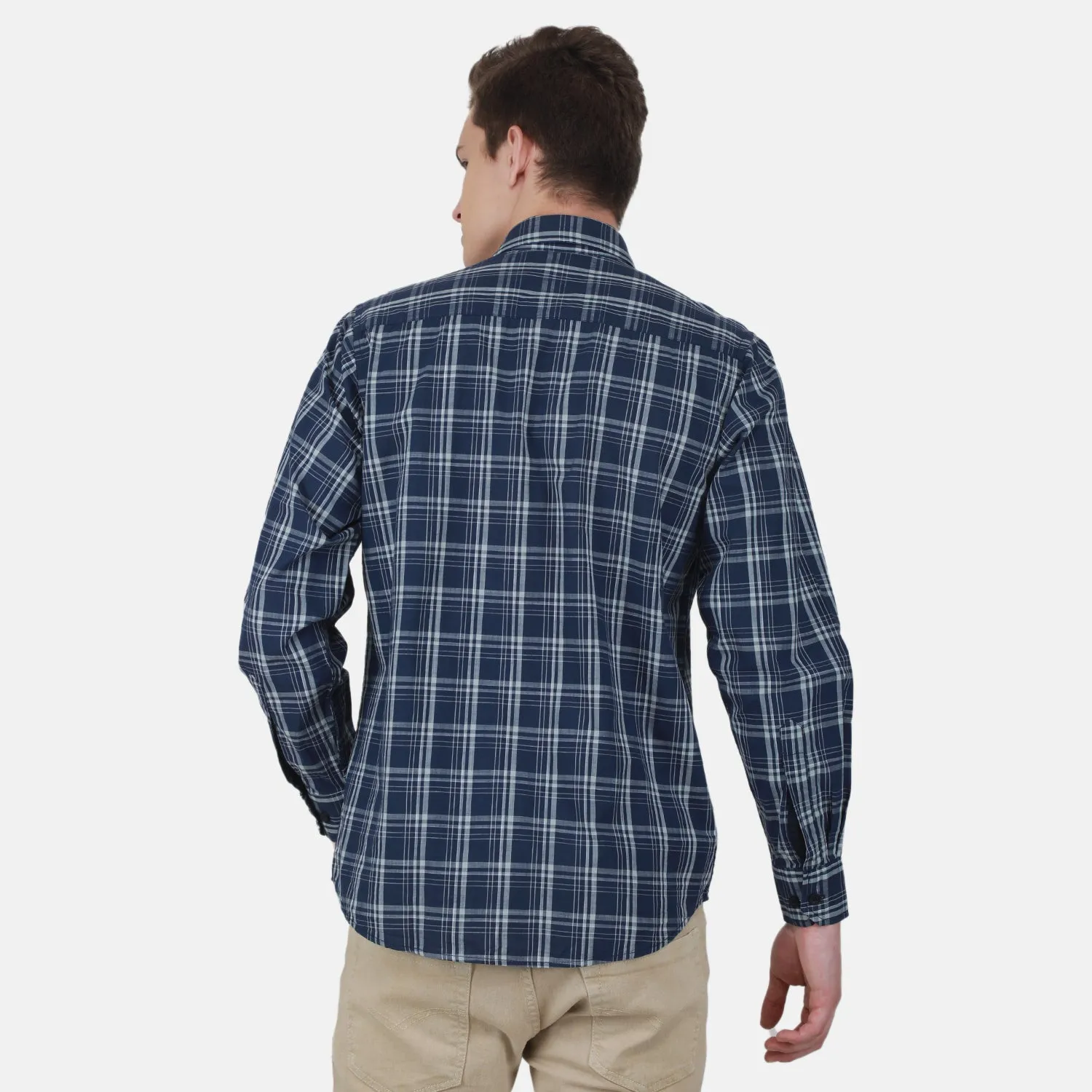 Duke Stardust Men Full Sleeve Cotton Shirt (SDO5ICK)