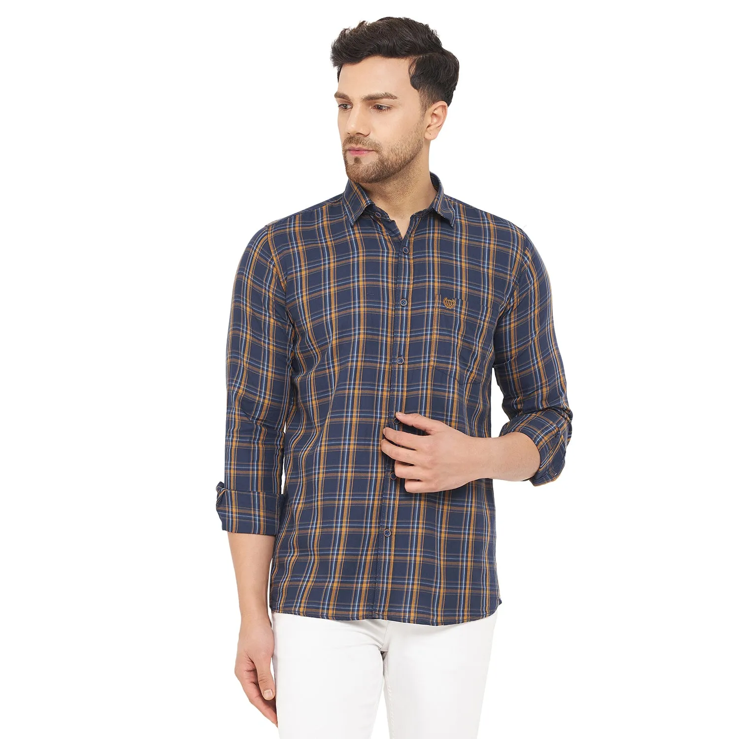 Duke Stardust Men Full Sleeve Cotton Shirt (SDO6CKI)