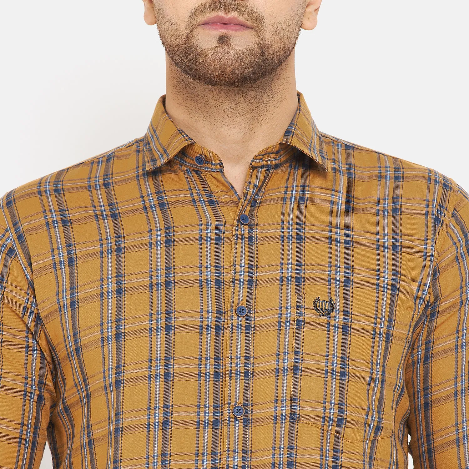 Duke Stardust Men Full Sleeve Cotton Shirt (SDO6CKI)