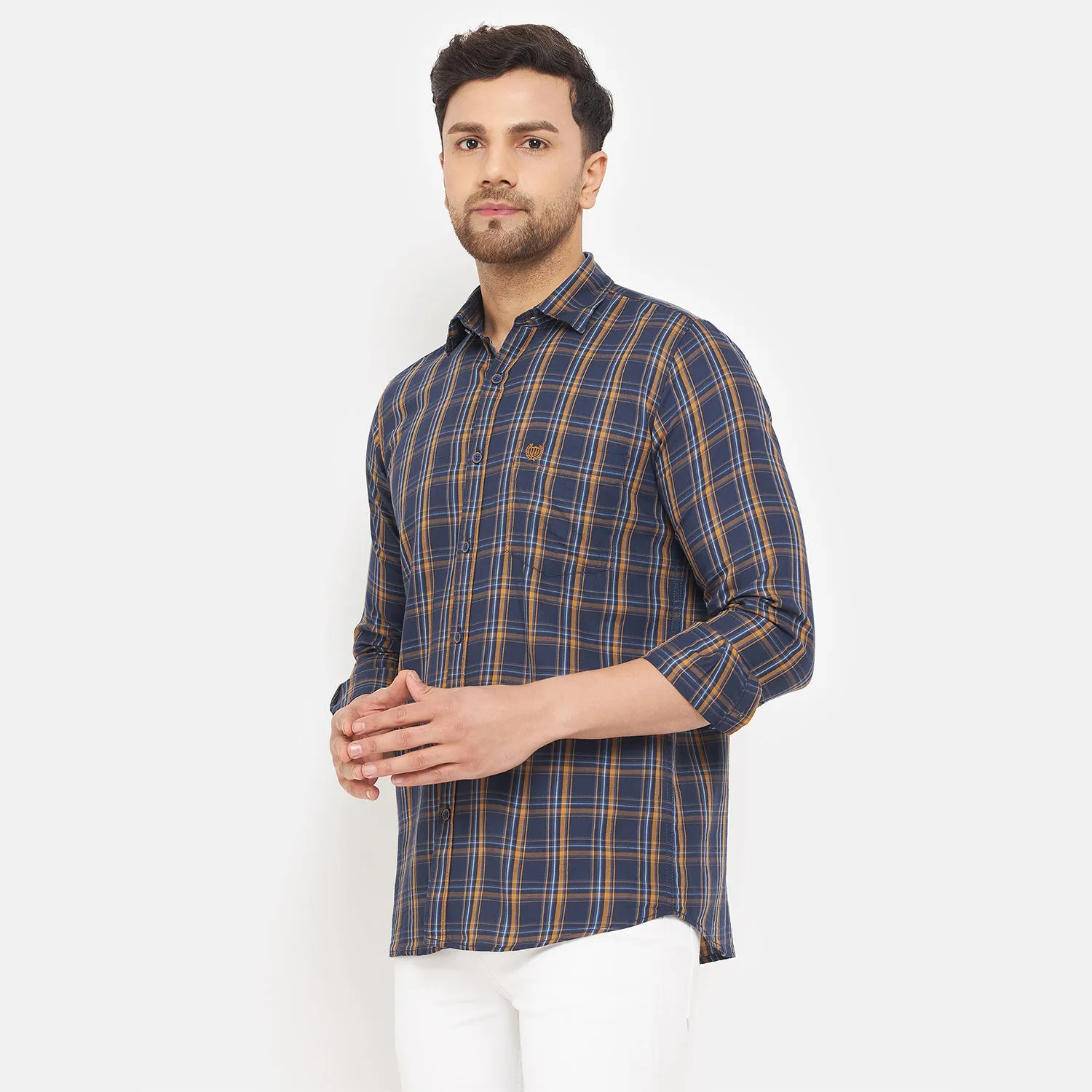 Duke Stardust Men Full Sleeve Cotton Shirt (SDO6CKI)