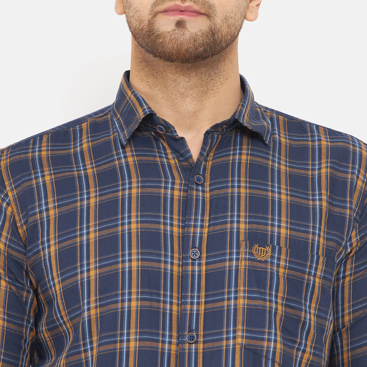 Duke Stardust Men Full Sleeve Cotton Shirt (SDO6CKI)