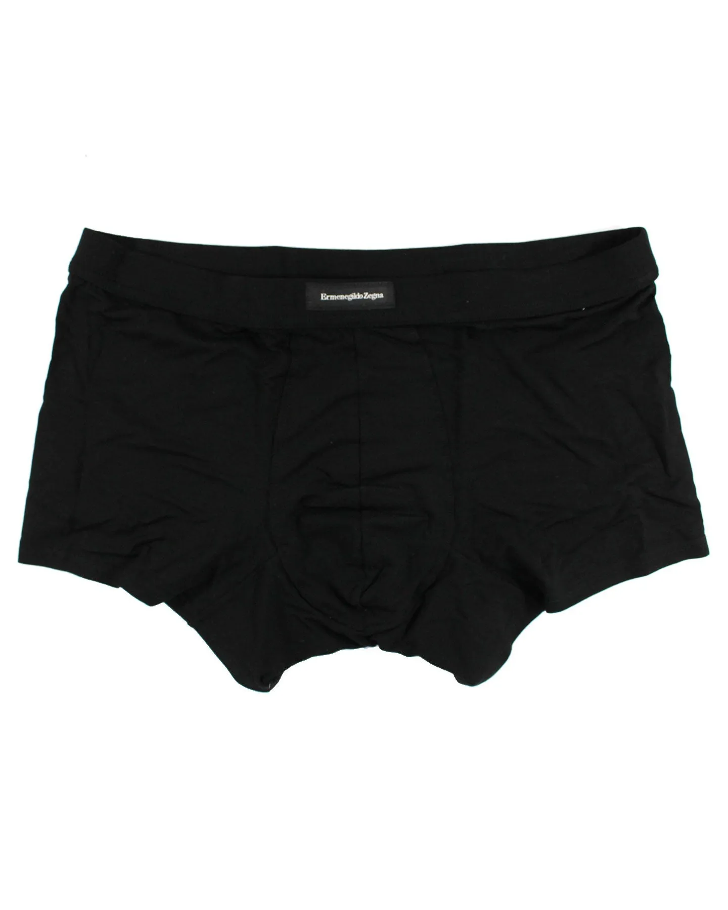 Ermenegildo Zegna Boxer Brief Black Men Underwear MicroModal XL SALE