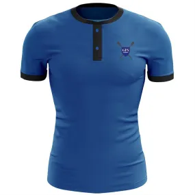 Girls Prep School Crew Uniform Henley Shirt