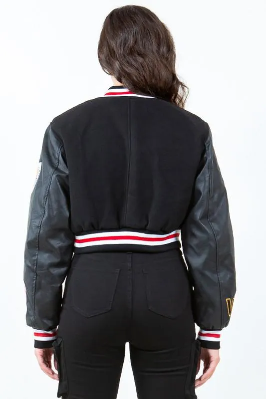 Good Vibes Varsity Jacket
