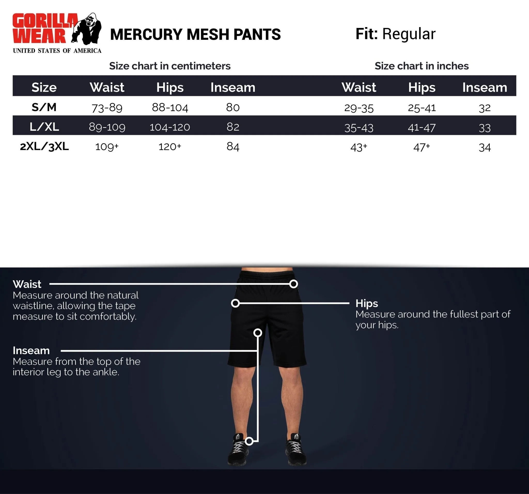 Gorilla Wear Mercury Mesh Pants Army Green