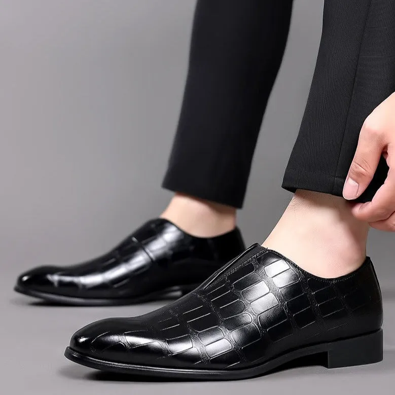 Hochwertige Leder-Loafer für Herren