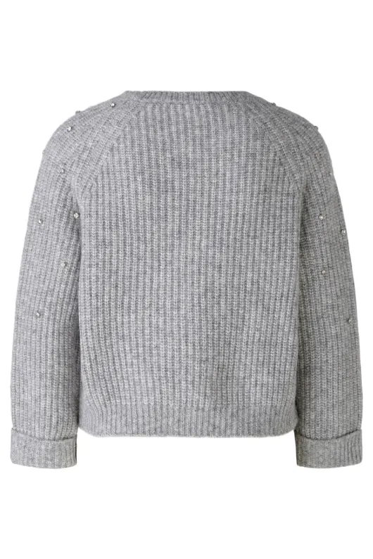 Jumper With Diamante Detail
