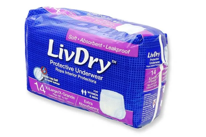 LivDry Protective Underwear-XLarge