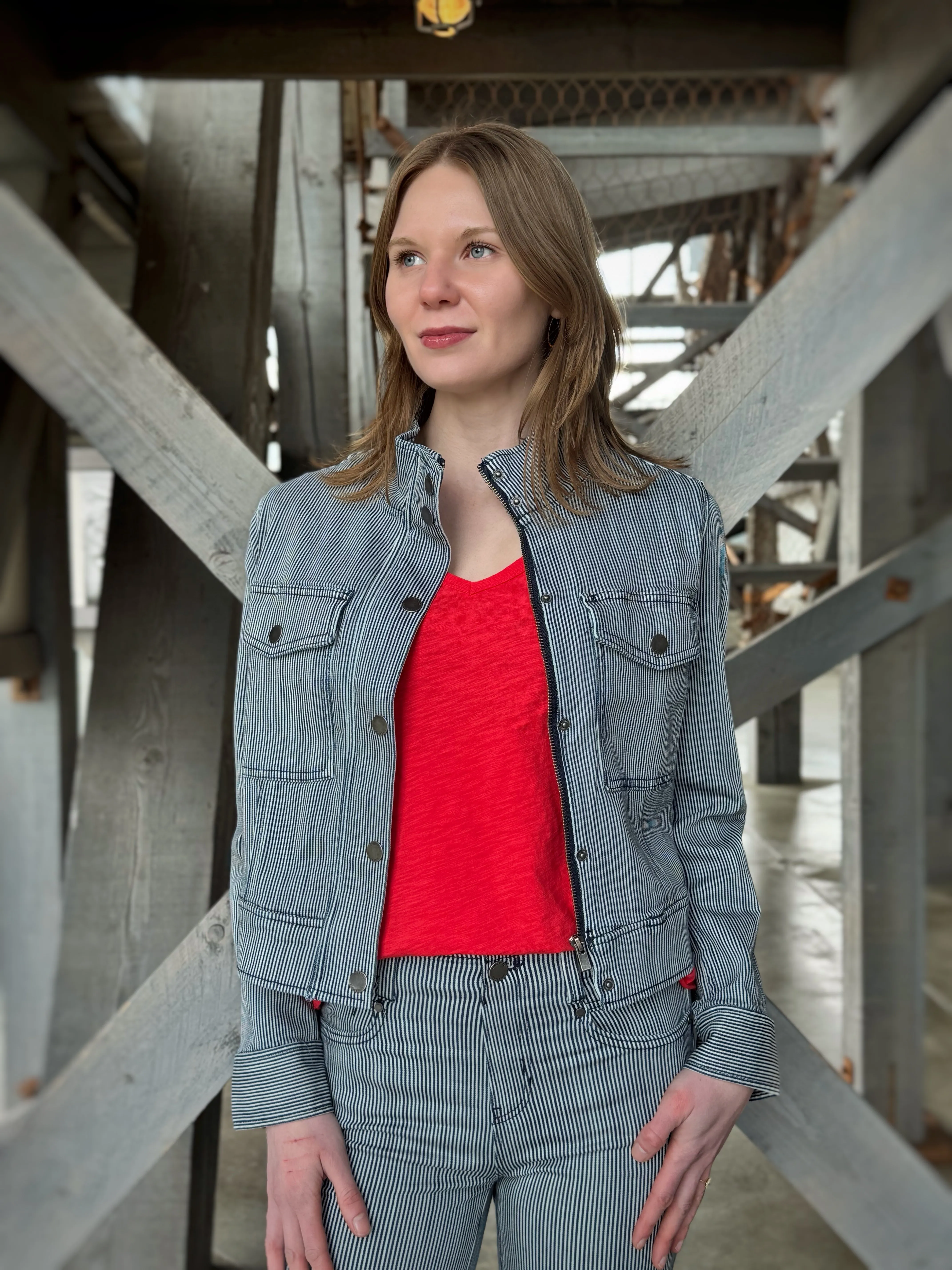 Liverpool Utility Crop Jacket