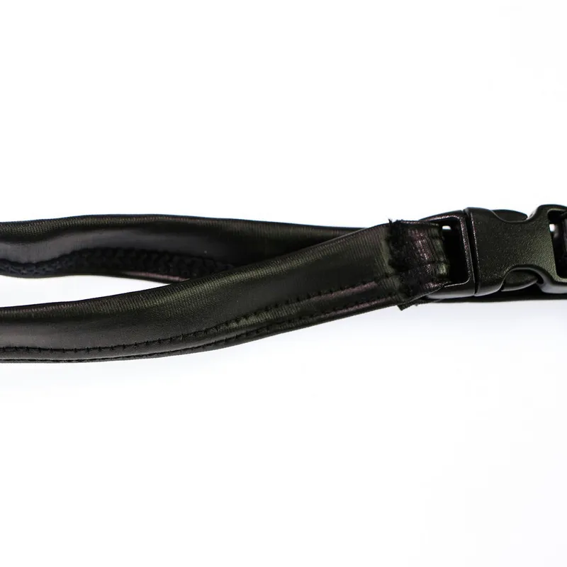Men's Low Rise Pouch Briefs with Buckles / Male Black Thong / Sexy Underwear for Men