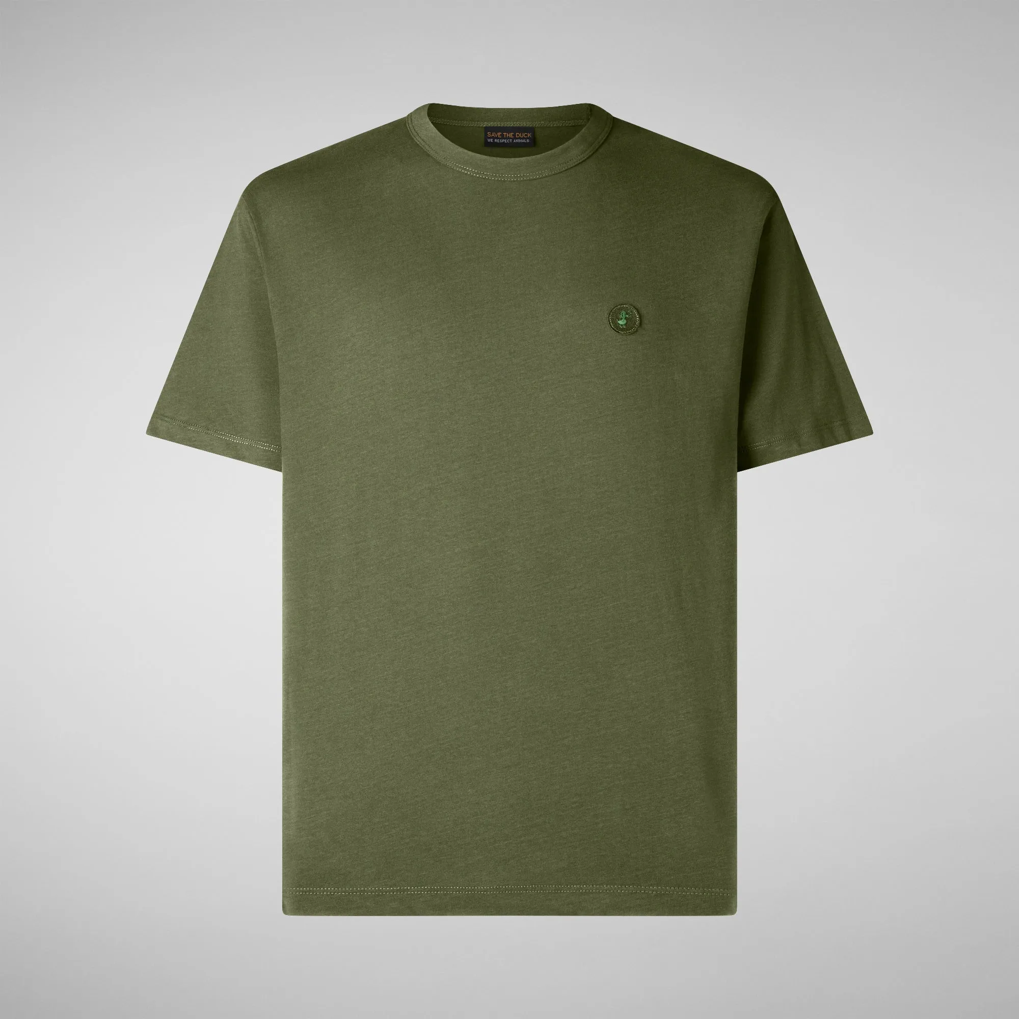 Men's t-shirt Bram in moss green