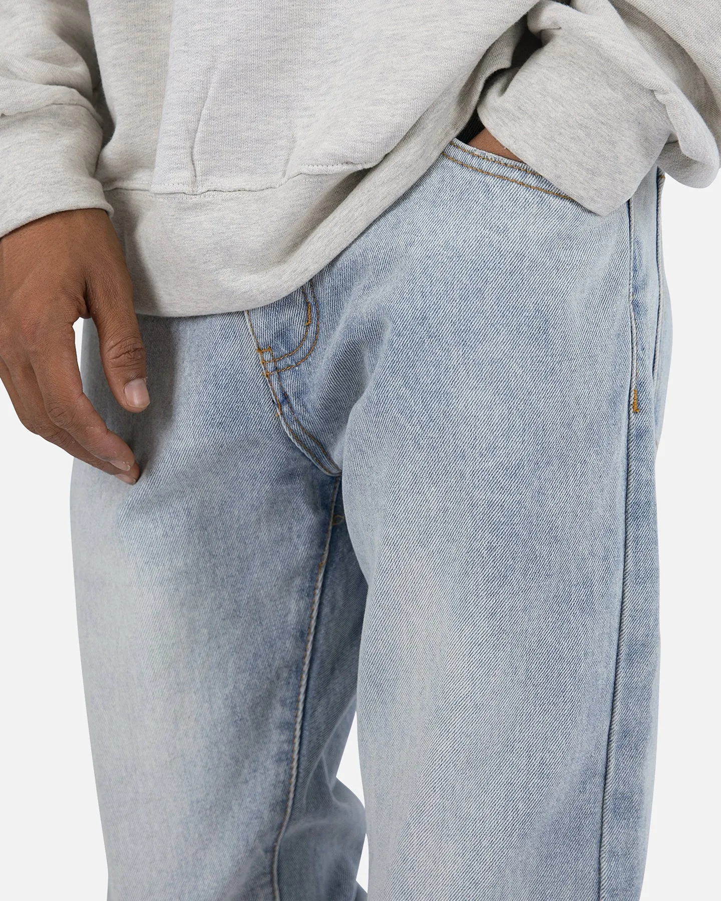 MNML D212 Straight Denim Pants Blue