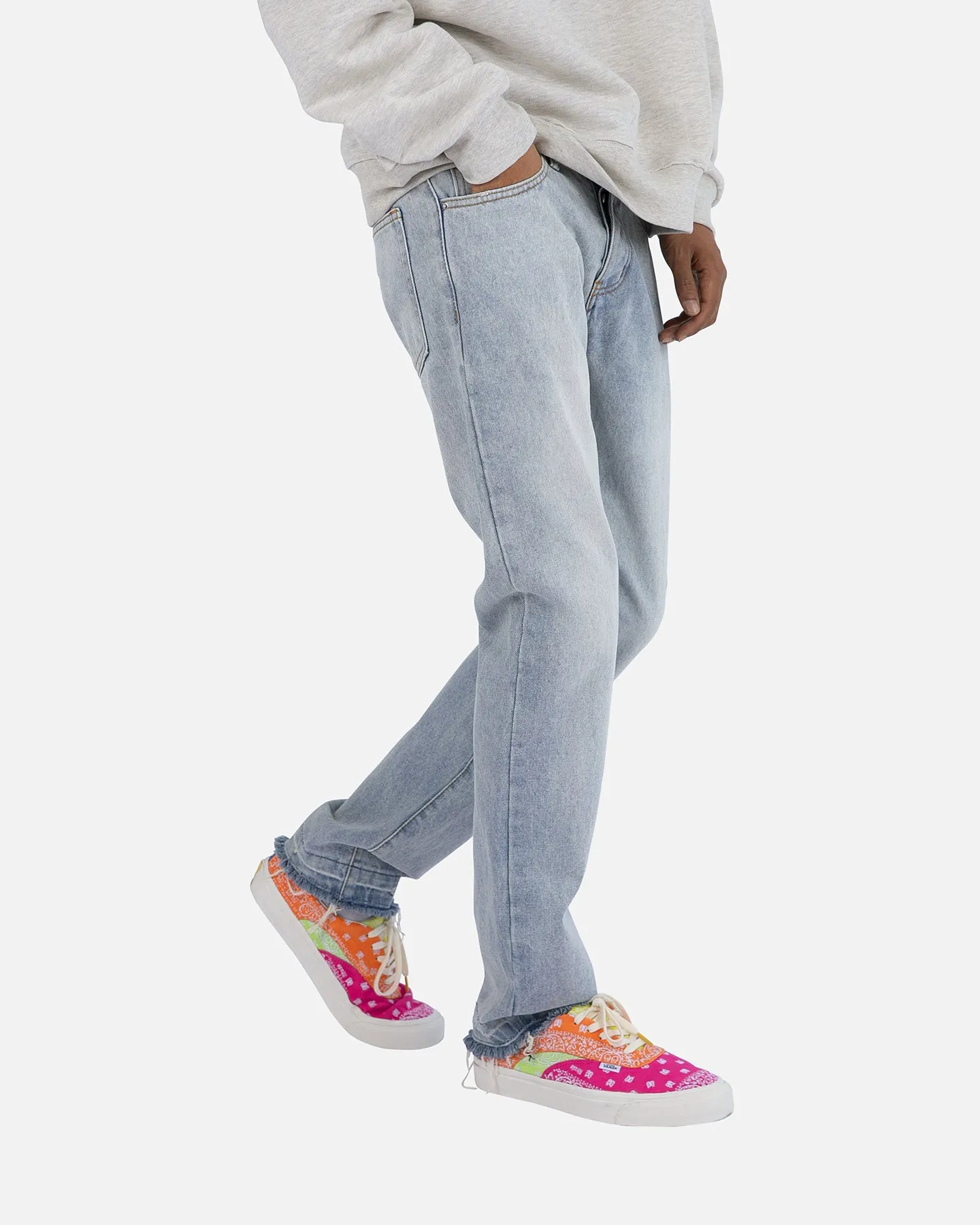 MNML D212 Straight Denim Pants Blue