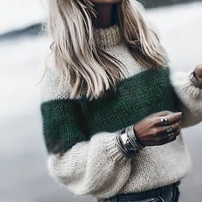 Mohair Knitted Sweater
