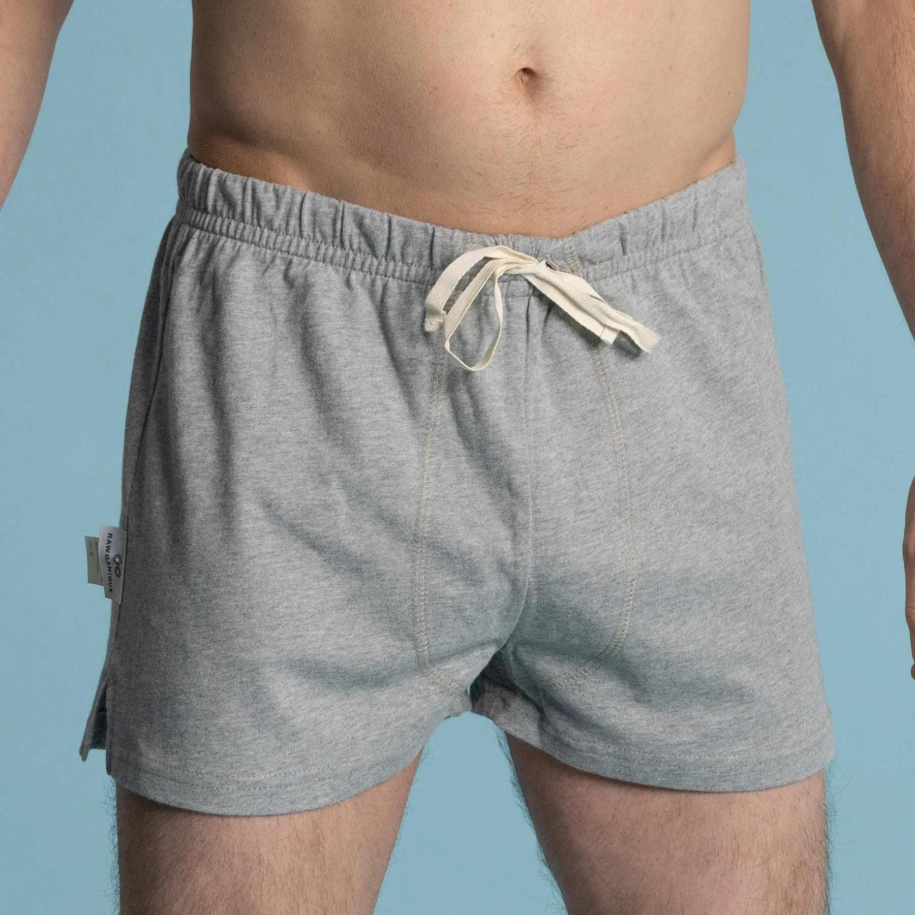 MONET 100% Organic Prima Cotton Boxer Briefs (Occasional Swim Trunks & Beachwear; OC Thread; Biodegradable Option) (Unisex)