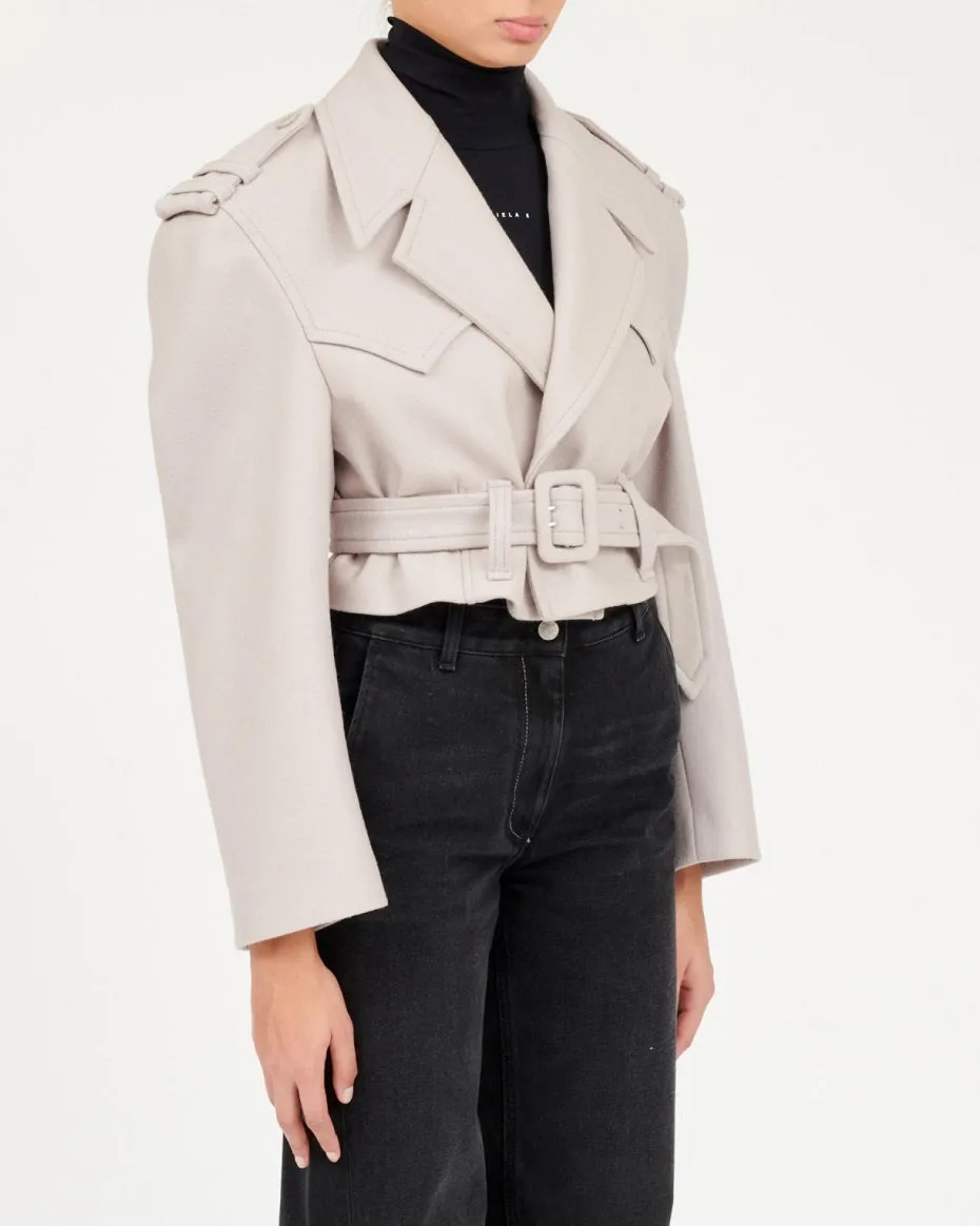 Oversized Cropped Jacket