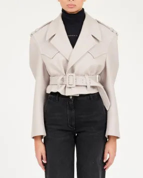 Oversized Cropped Jacket