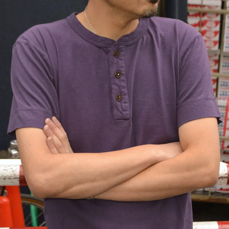 PHERROW'S "PHNT" S/S Henley Neck Tee