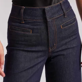 Raquel Sheen Denim Pants