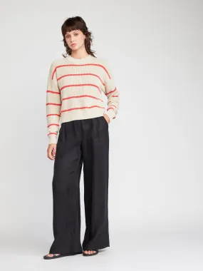 Siobhán, Crew L/S Crop Sweater