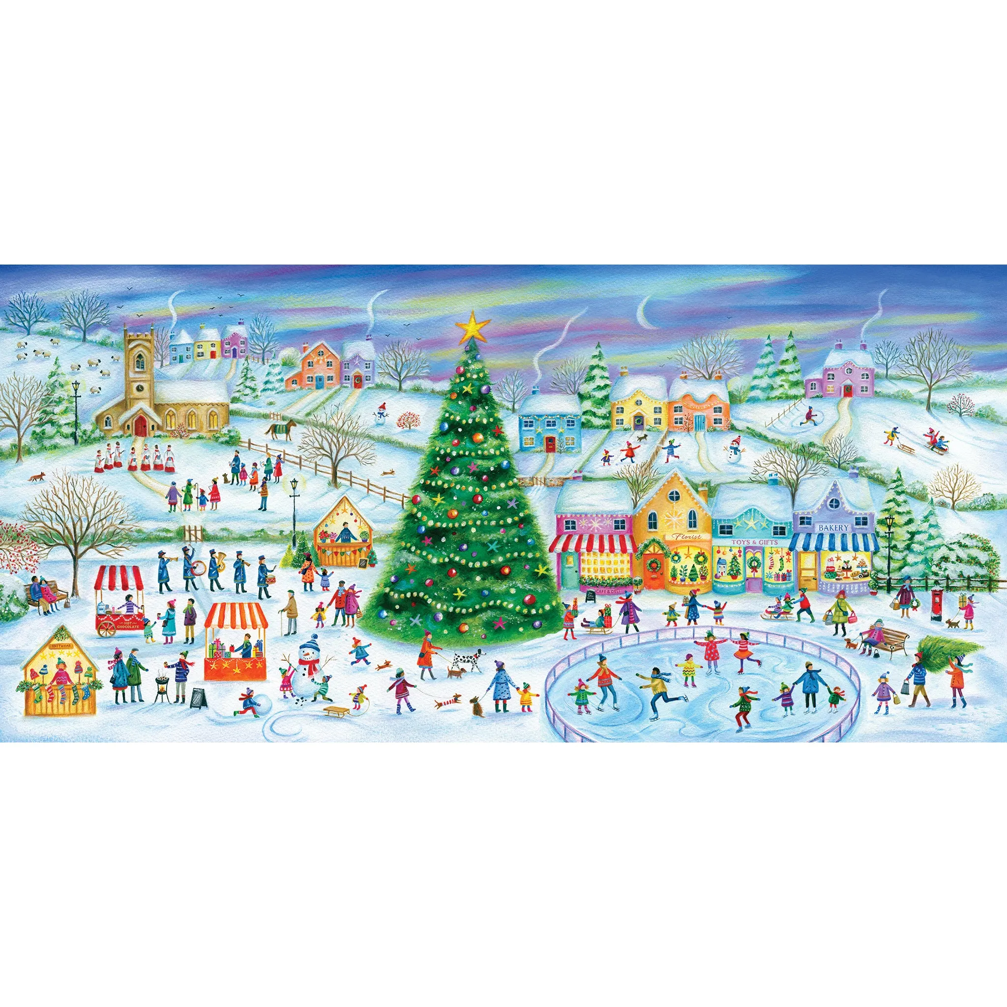 Skating In The Village