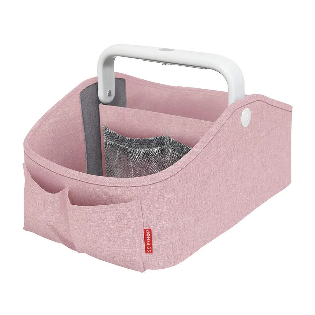 Skip Hop Pink Color Light Up Diaper Caddy Birth  to 24months
