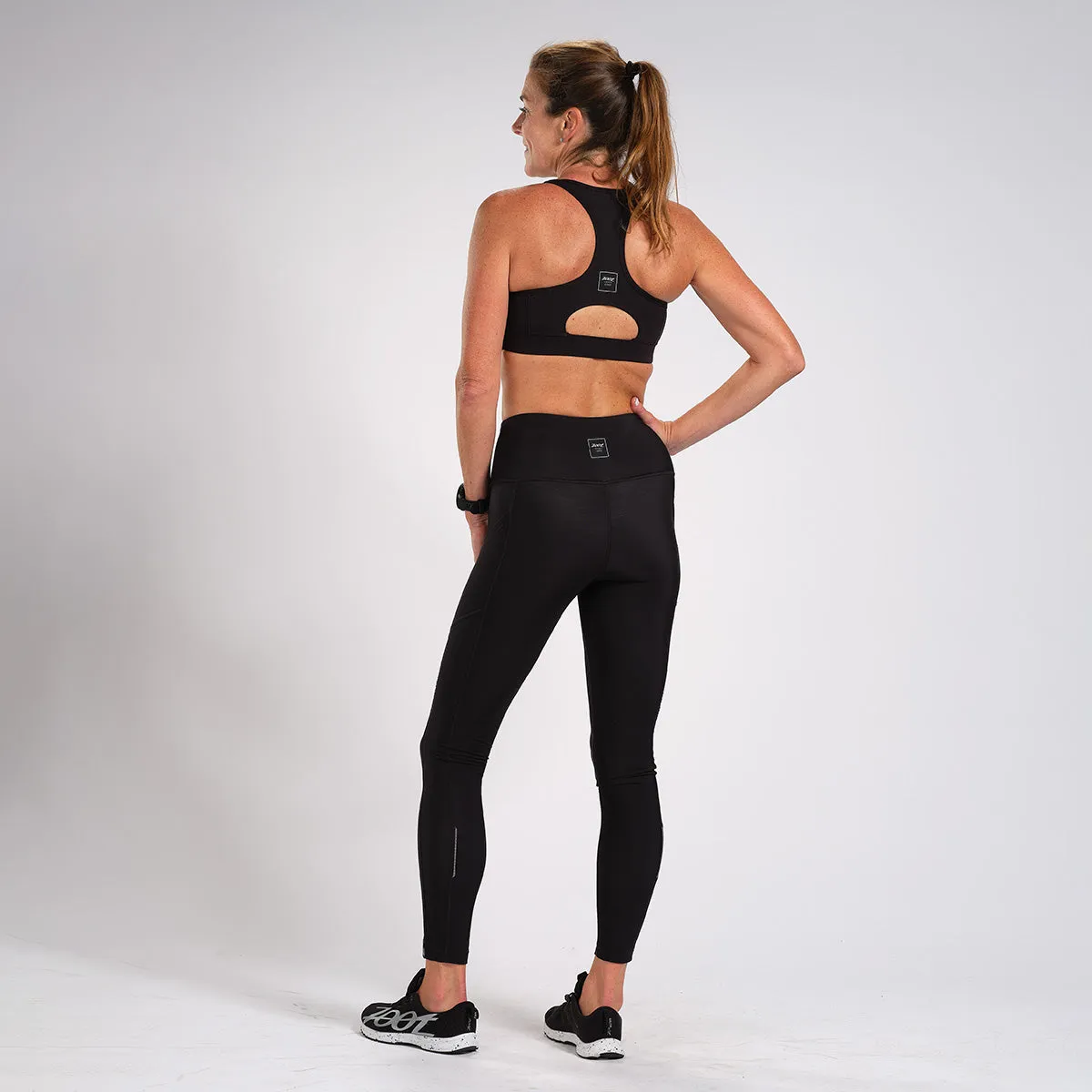 Womens Elite Run Thermo Tight - Black